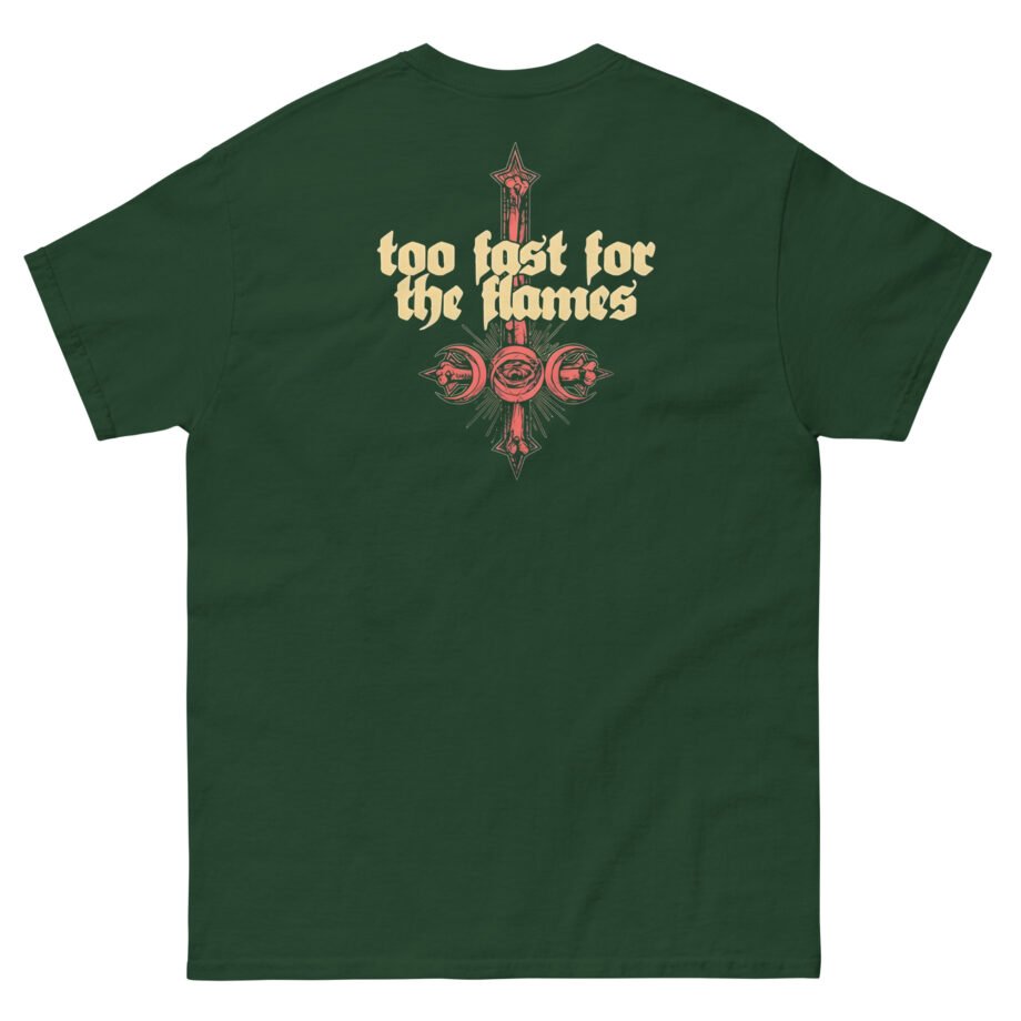 Bewitcher Too Fast for the Flames Unisex classic tee