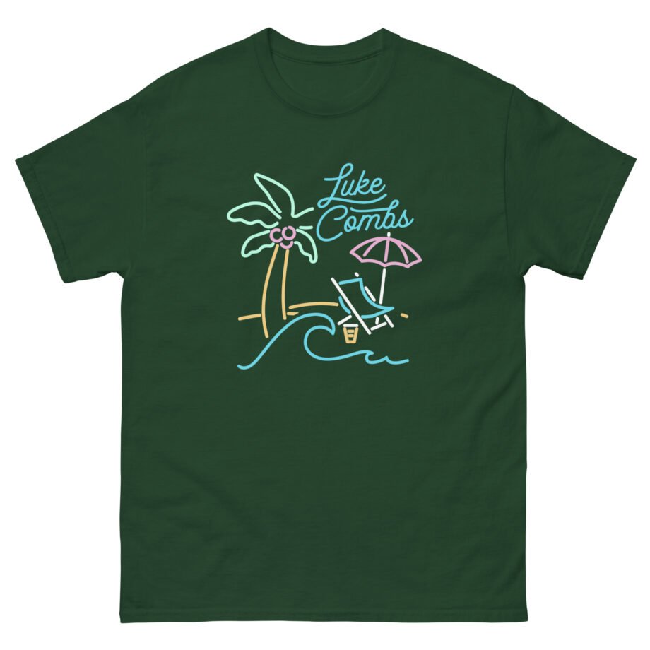 Luke Combs Neon Beach Unisex classic tee