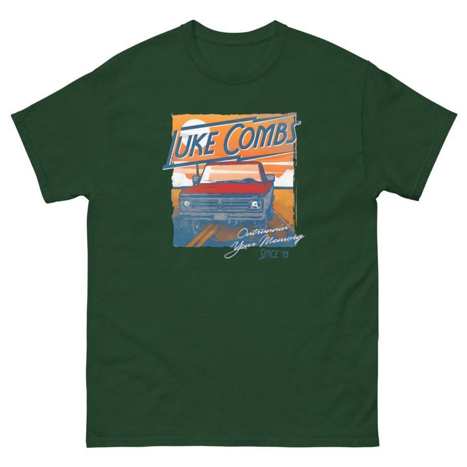 Luke Combs Outrunnin' Your Memory Unisex classic tee