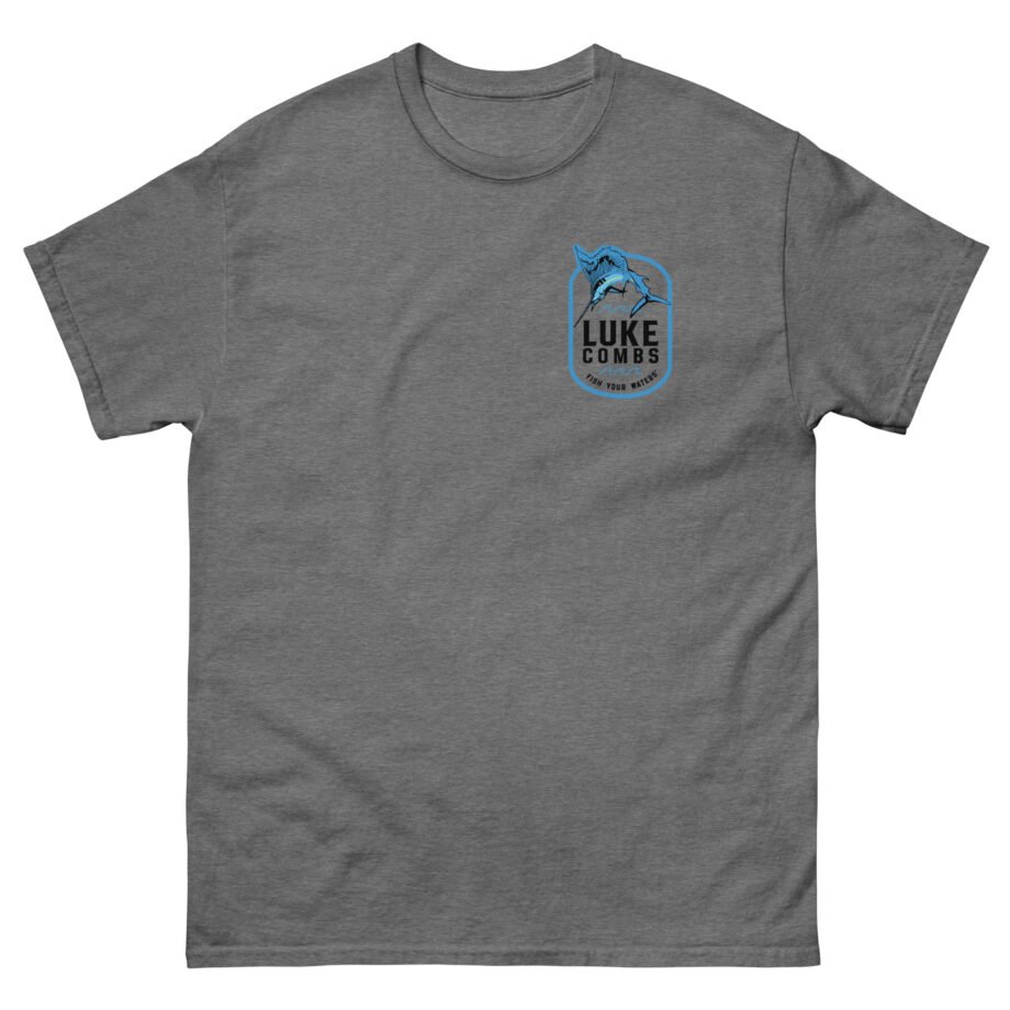 Luke Combs Fish Your Waters Sailfish Unisex classic tee