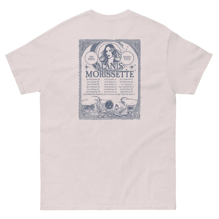 Alanis Morissette The Teple Moon Tour Unisex classic tee