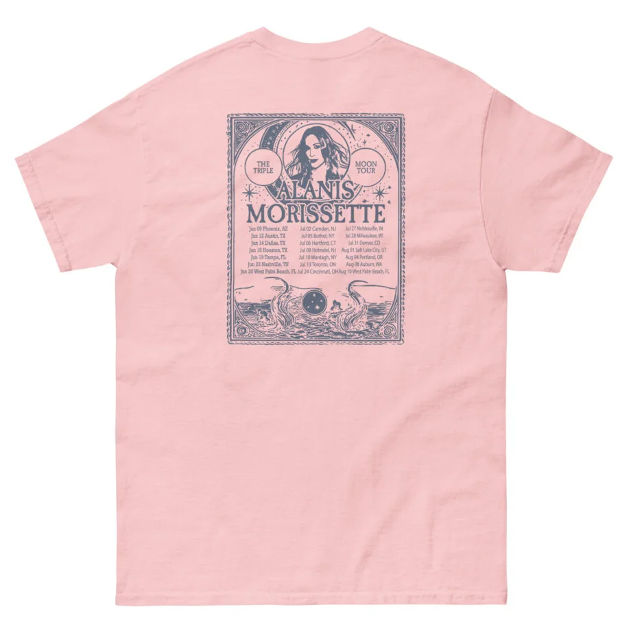 Alanis Morissette The Teple Moon Tour Unisex classic tee