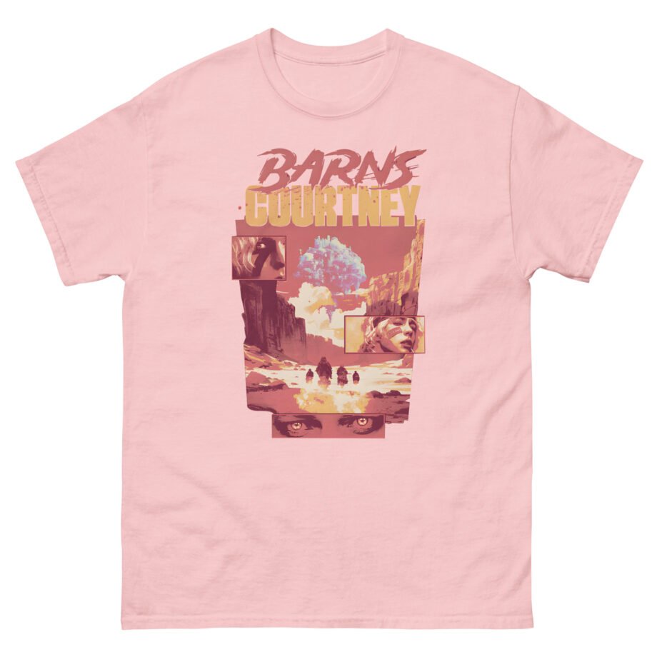 Barns Courtney Nomads on Burgundy Unisex classic tee