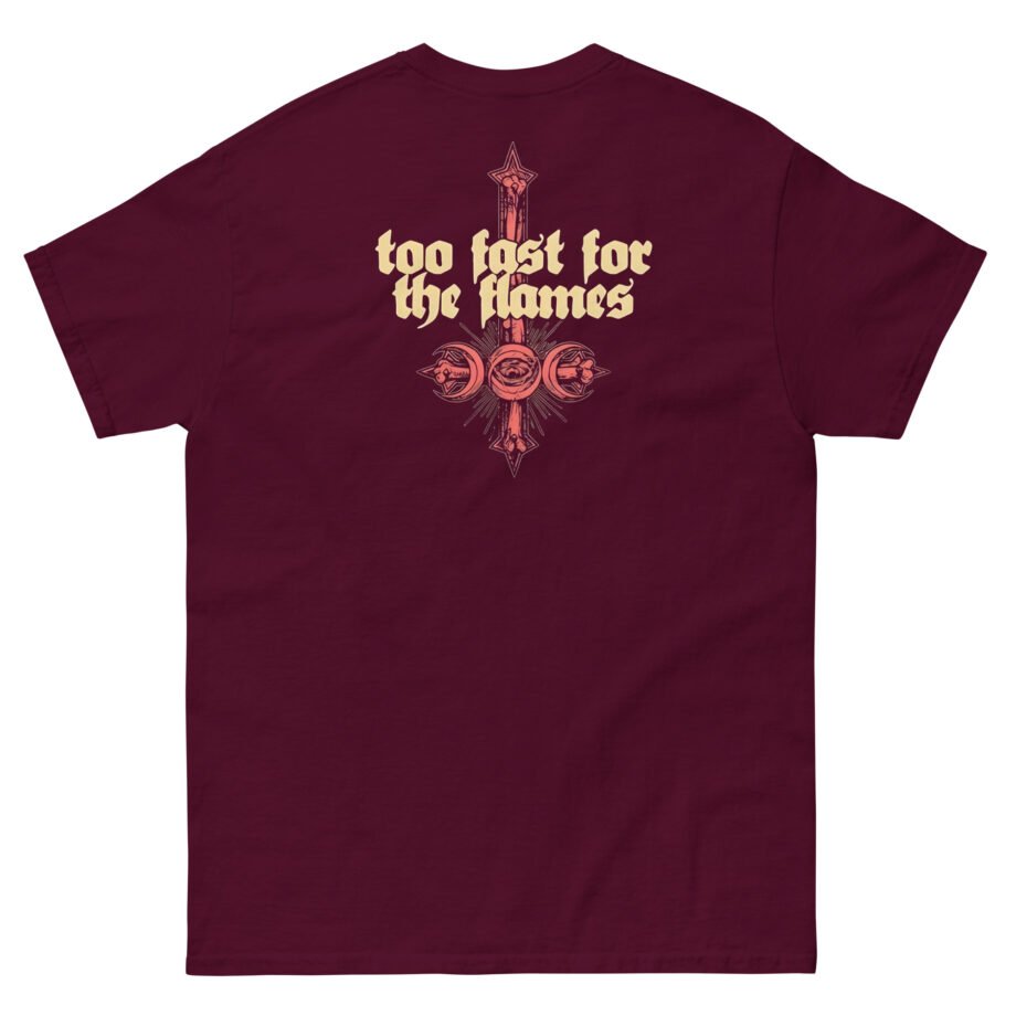 Bewitcher Too Fast for the Flames Unisex classic tee