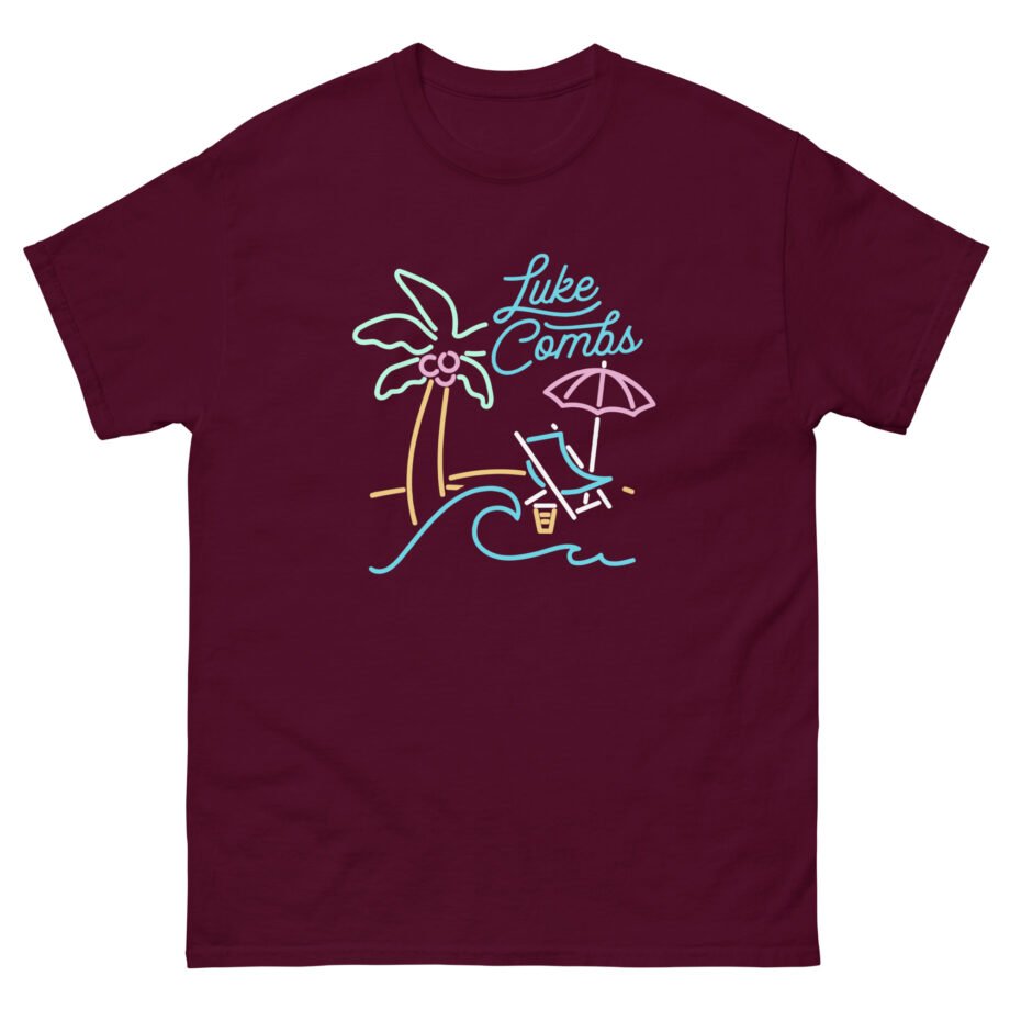 Luke Combs Neon Beach Unisex classic tee