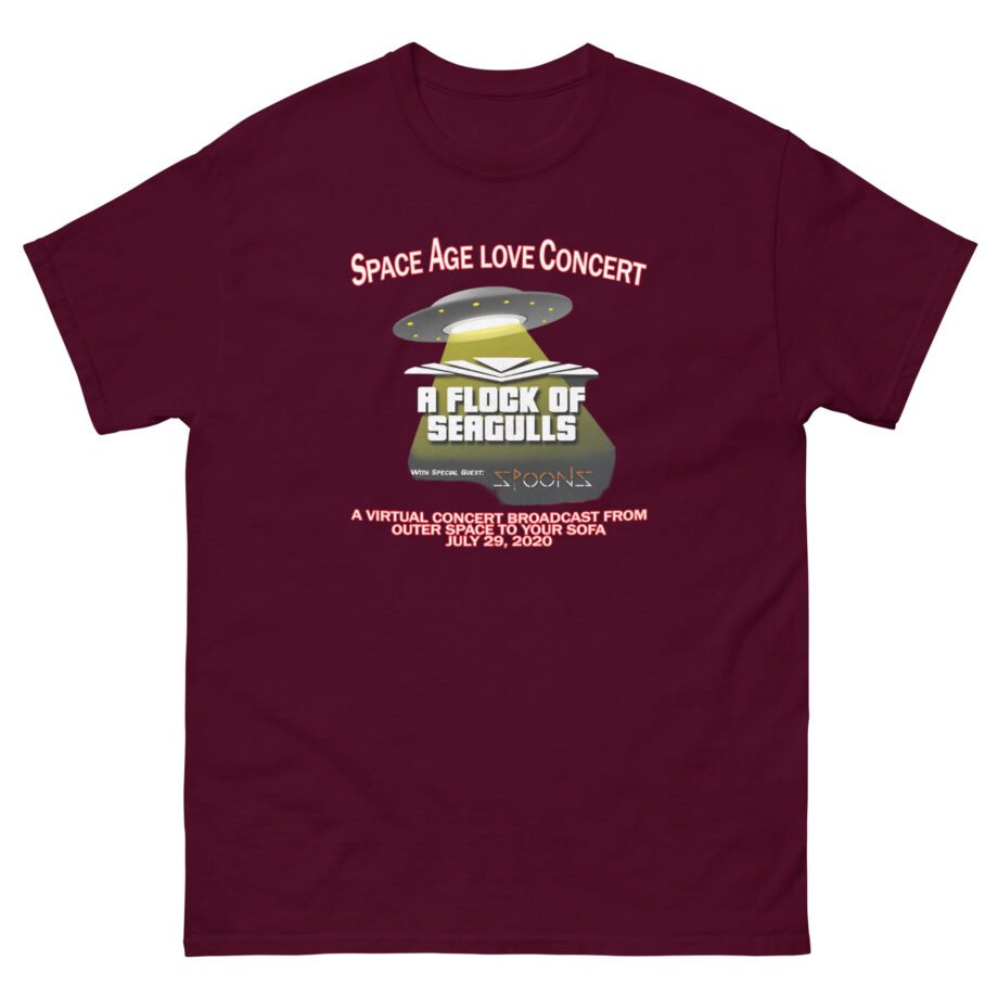 A Flock of Seagulls Space Age Love Concert Unisex classic tee