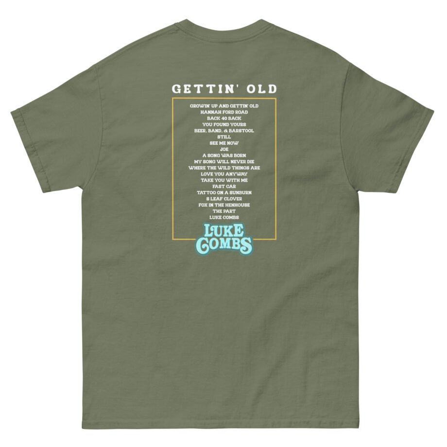 Luke Combs Gettin’ Old Unisex classic tee