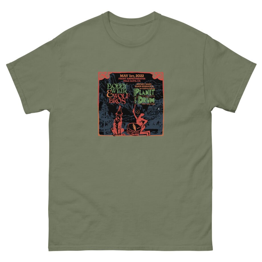 Bob Weir and Wolf Bros Frost Amphitheater Unisex classic tee