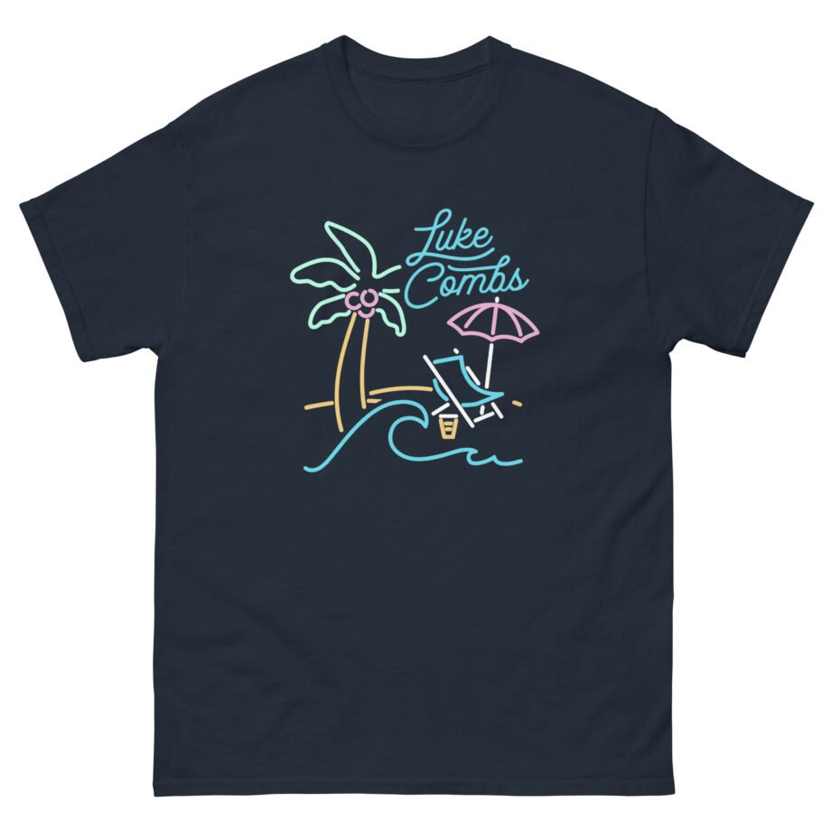 Luke Combs Neon Beach Unisex classic tee