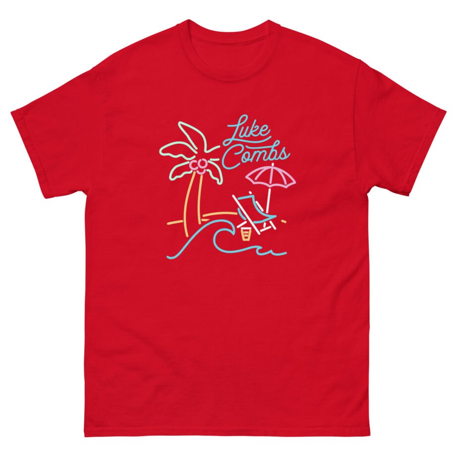 Luke Combs Neon Beach Unisex classic tee