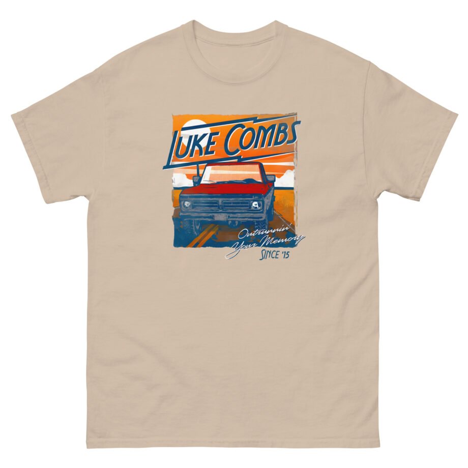 Luke Combs Outrunnin' Your Memory Unisex classic tee