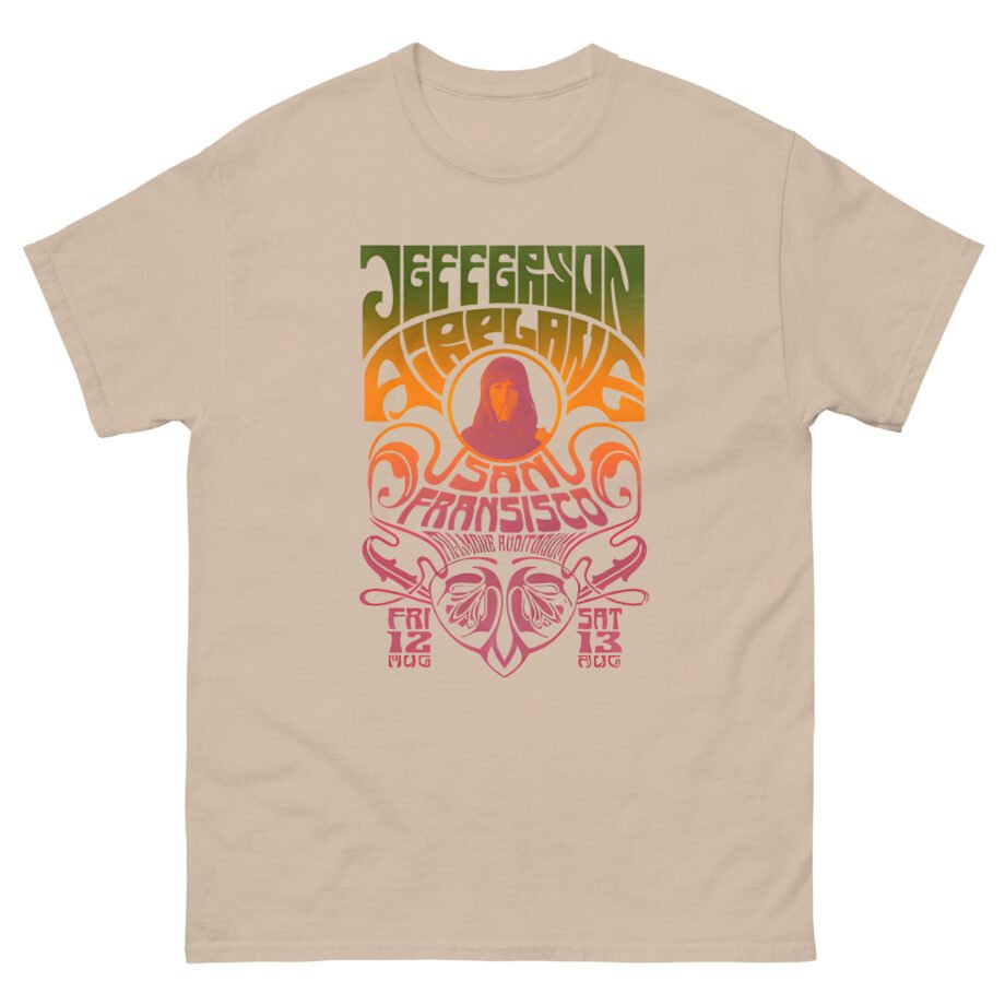 Jefferson Airplane Psychedelic Unisex classic tee