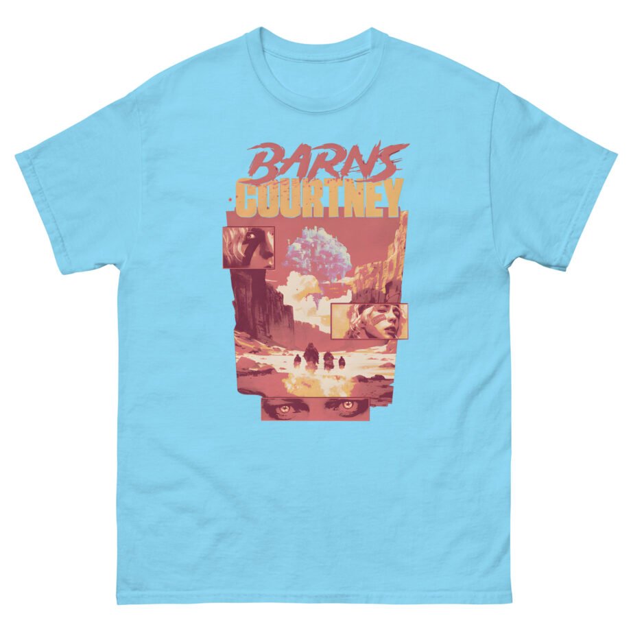 Barns Courtney Nomads on Burgundy Unisex classic tee