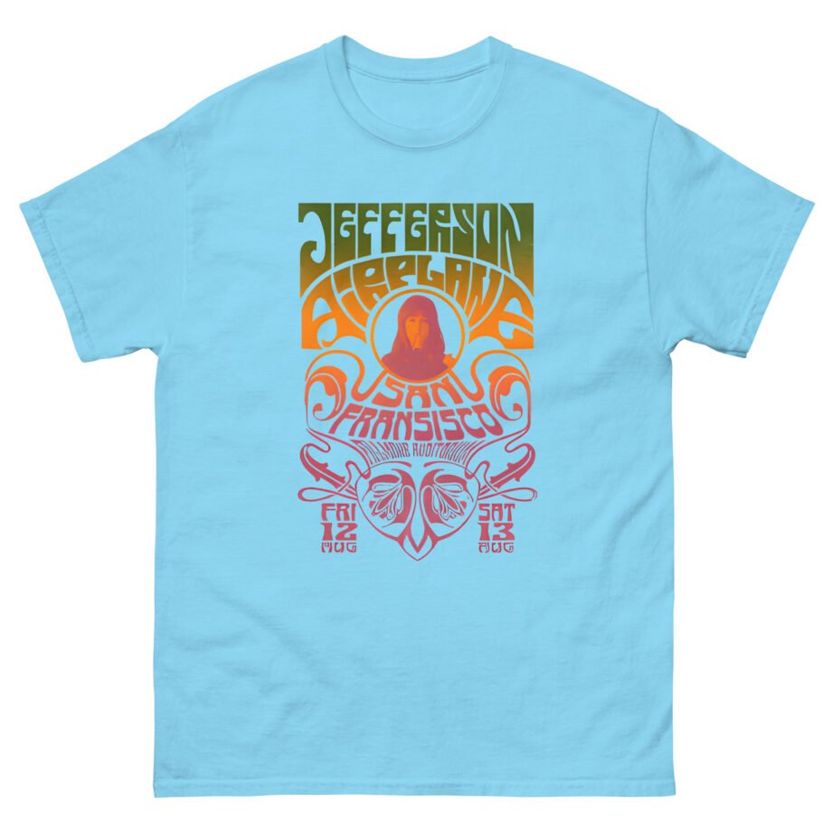 Jefferson Airplane Psychedelic Unisex classic tee