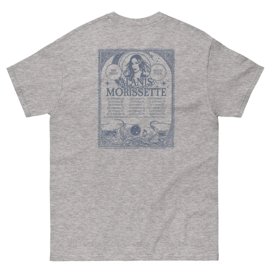 Alanis Morissette The Teple Moon Tour Unisex classic tee