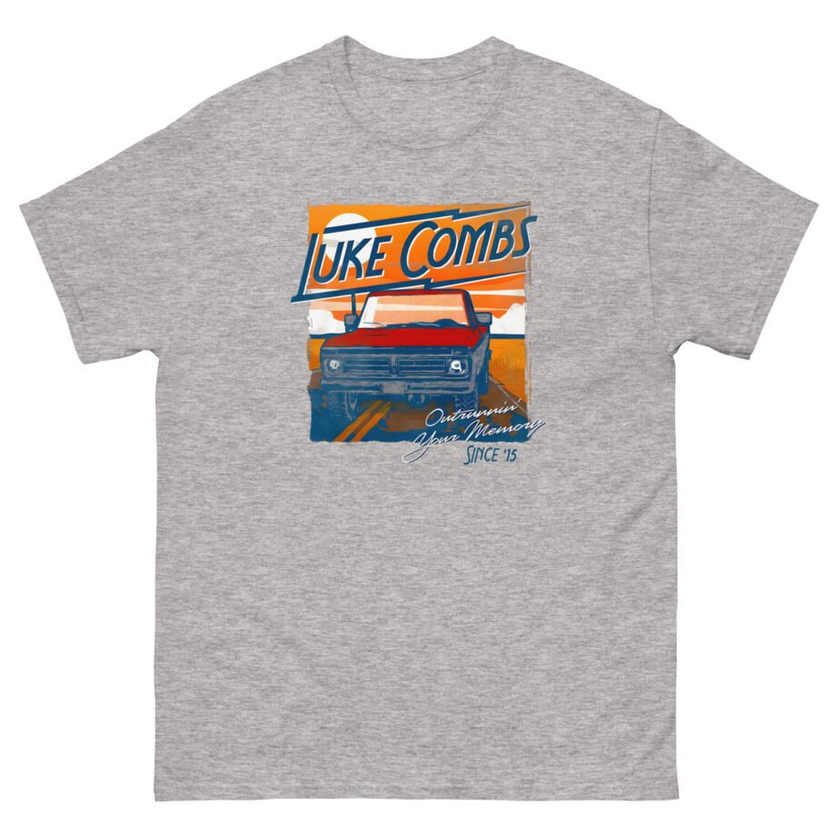 Luke Combs Outrunnin' Your Memory Unisex classic tee