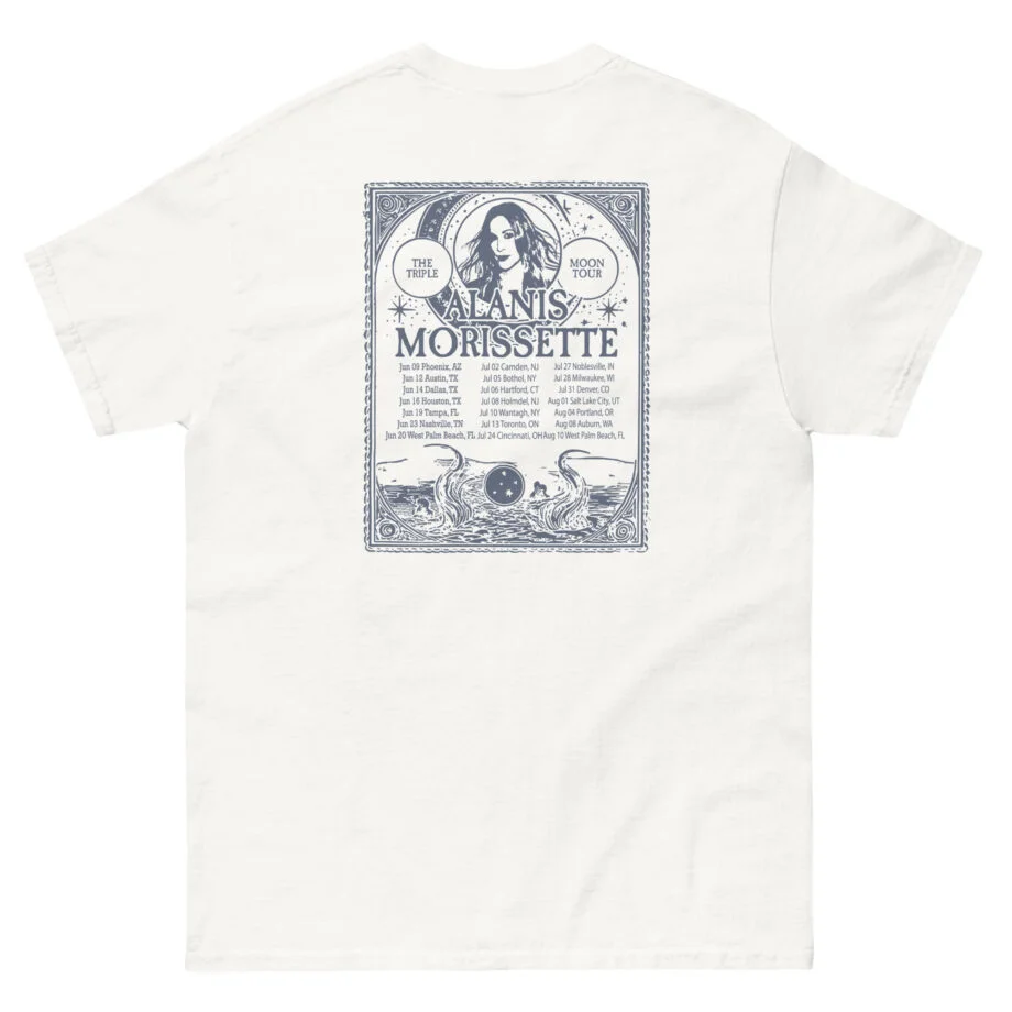 Alanis Morissette The Teple Moon Tour Unisex classic tee
