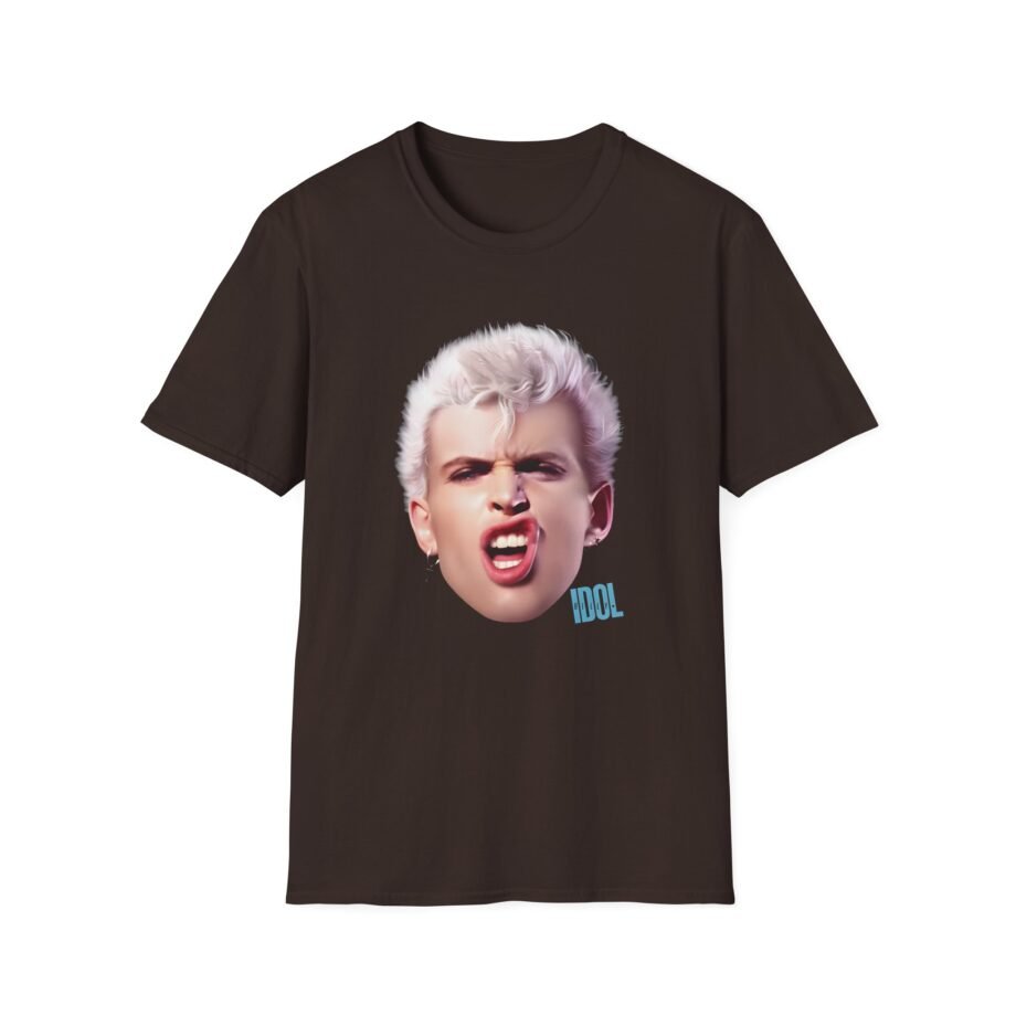 Billy Idol Billy Smirk Unisex Softstyle Shirt