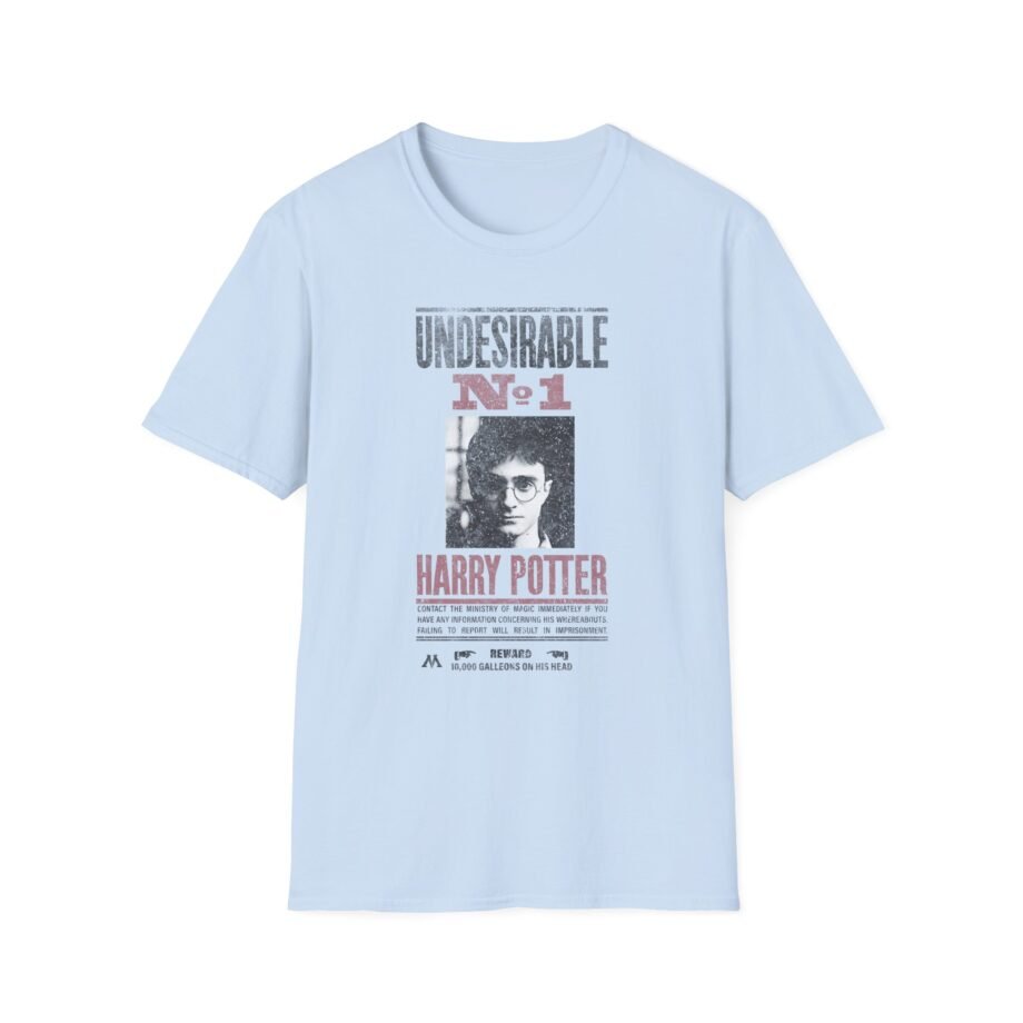 Harry Potter Undesirable No 1 Distressed Unisex Softstyle T-Shirt