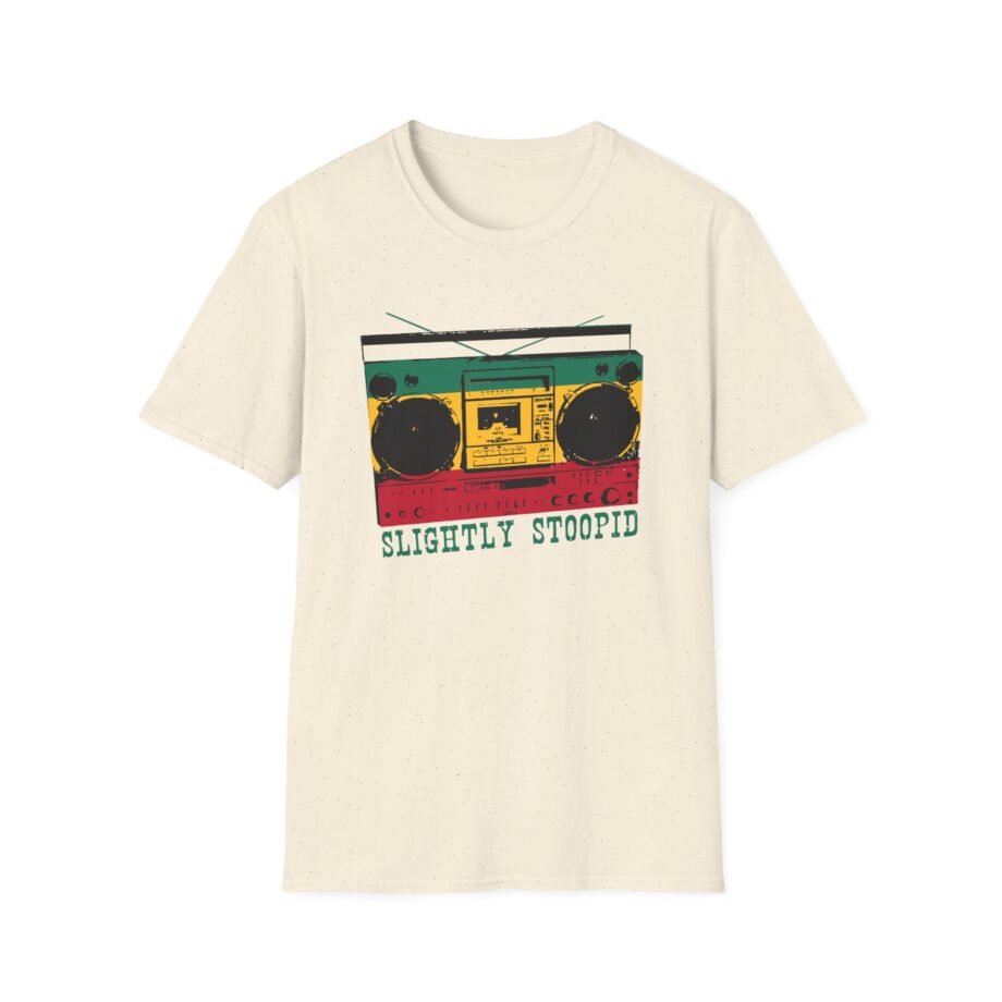 Slightly Stoopid Ghetto Blaster Raglan Unisex Softstyle T-Shirt