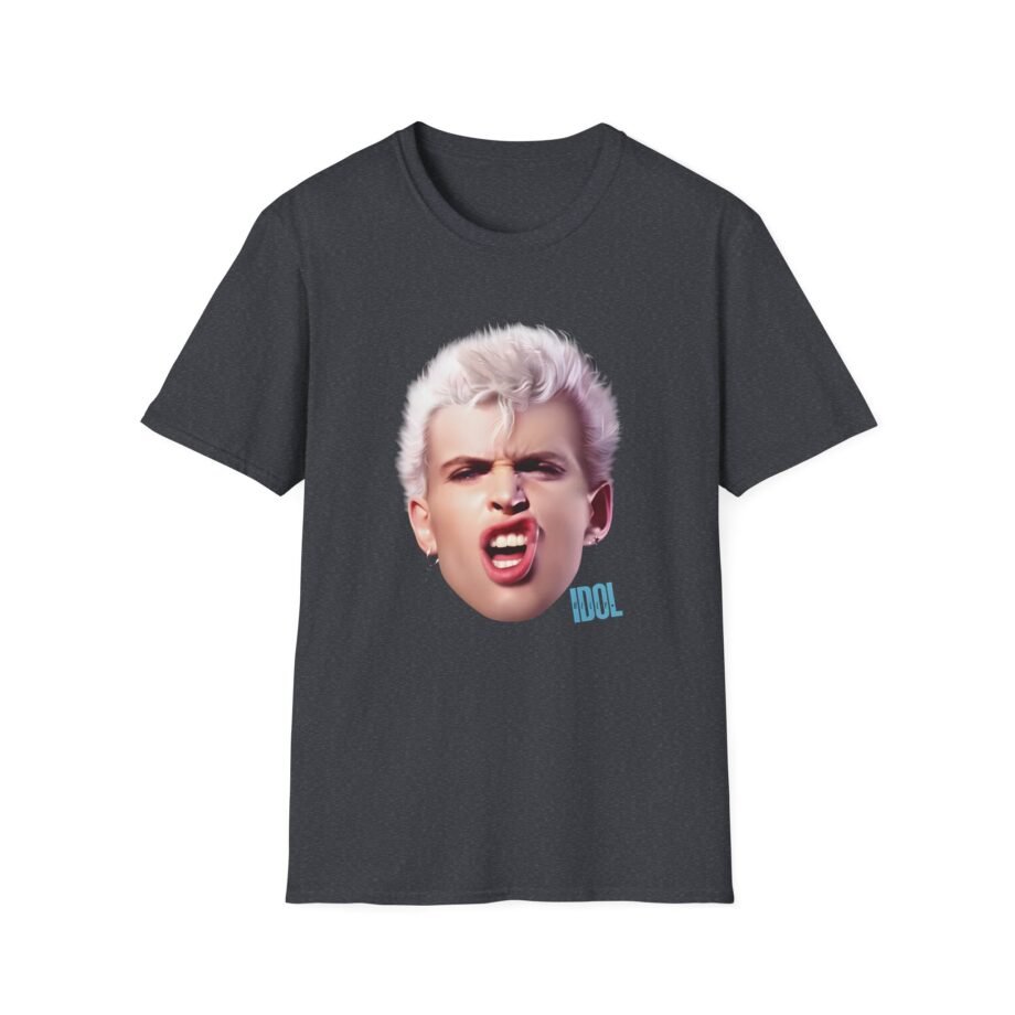 Billy Idol Billy Smirk Unisex Softstyle Shirt