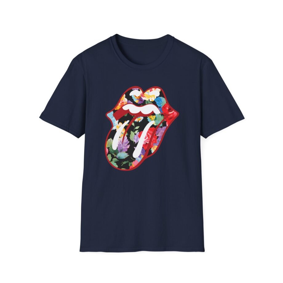 RS Floral Tongue Unisex Softstyle T-Shirt