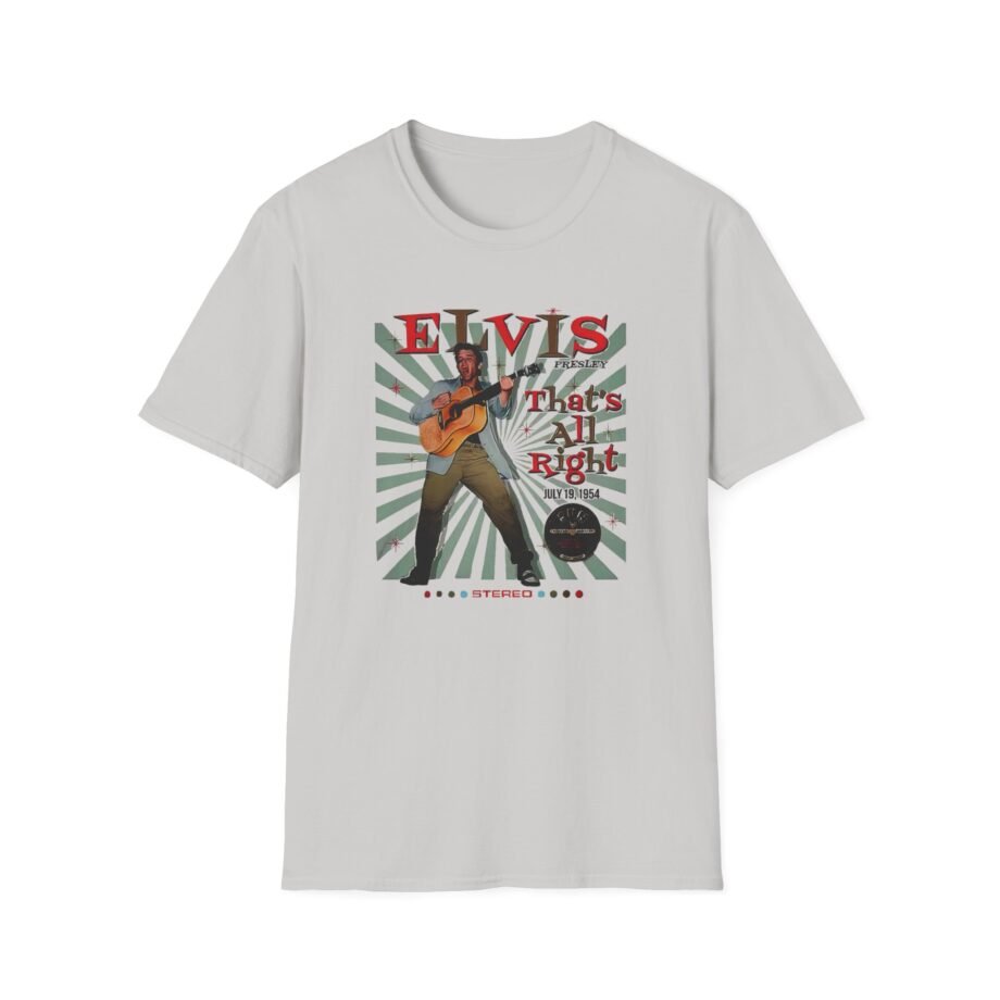 Sun Records Elvis That's All Right Unisex Softstyle T-Shirt