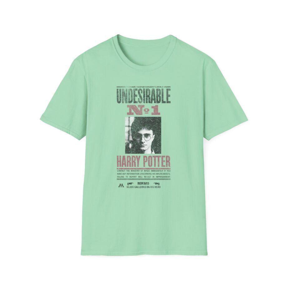 Harry Potter Undesirable No 1 Distressed Unisex Softstyle T-Shirt