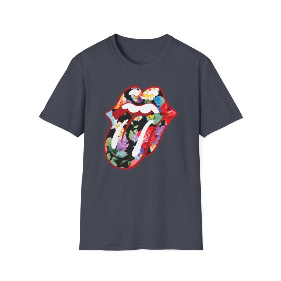 RS Floral Tongue Unisex Softstyle T-Shirt