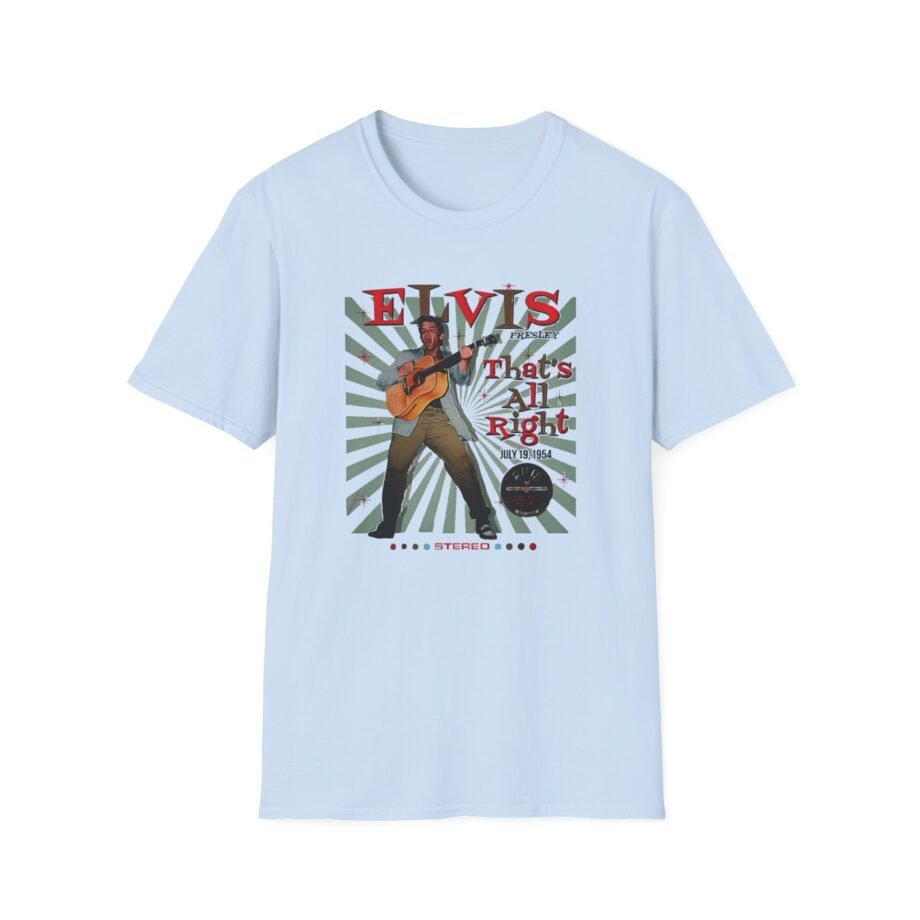 Sun Records Elvis That's All Right Unisex Softstyle T-Shirt