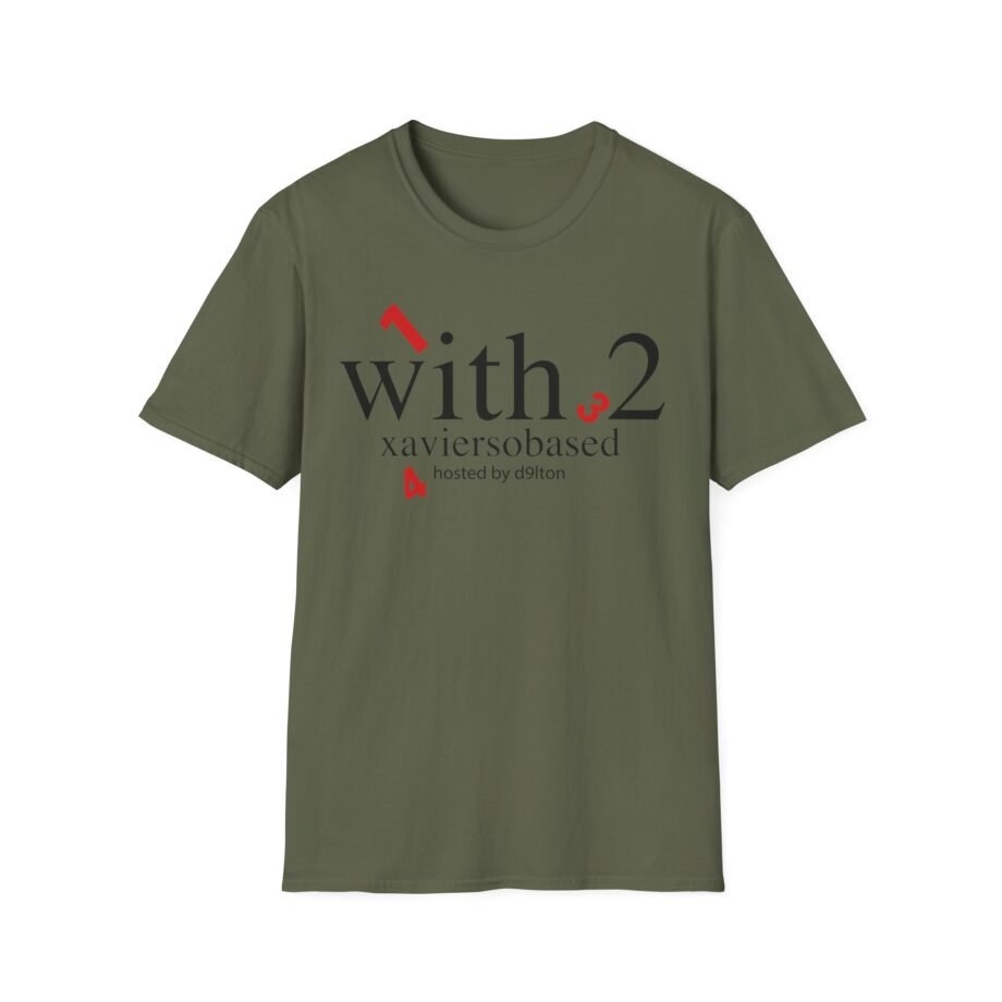 Nettspend Xaviersobased With 2 Album Unisex Softstyle T-Shirt