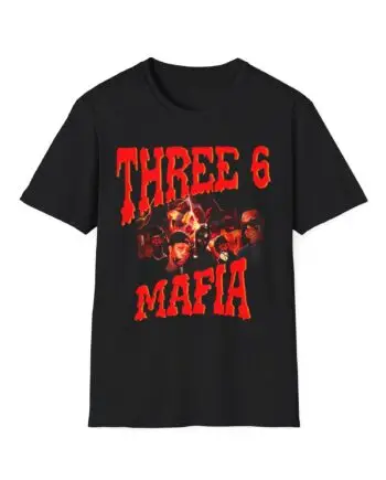Three 6 Mafia Yo Rep Unisex Softstyle T-Shirt