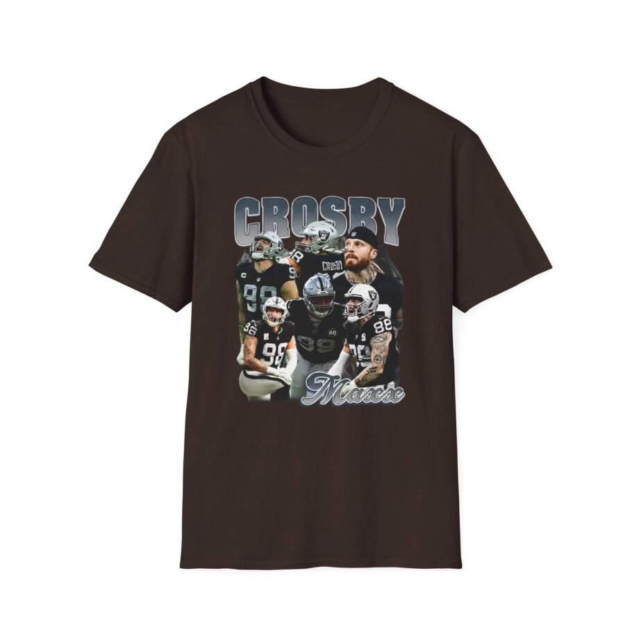 Maxx Crosby COLLAGE Unisex Softstyle T-Shirt