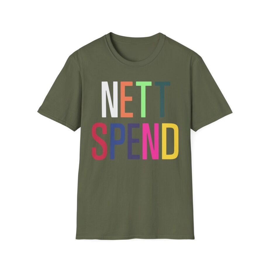 Nettspend Rainbow Unisex Softstyle T-Shirt