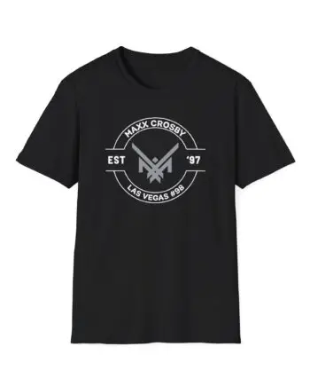 Maxx Crosby Logo Unisex Softstyle T-Shirt