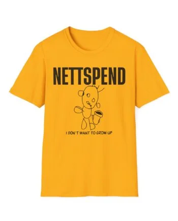 Nettspend I Dont Want to Grow Up Unisex Softstyle T-Shirt