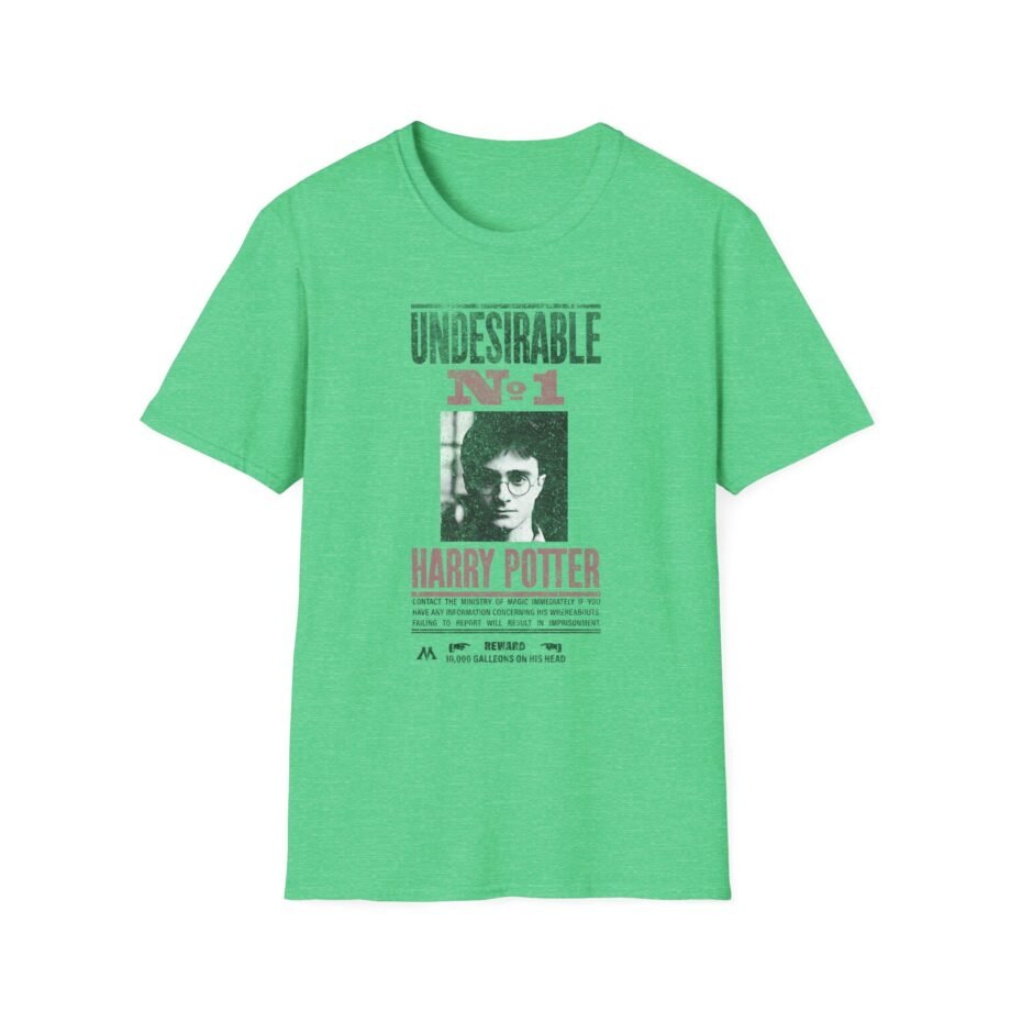 Harry Potter Undesirable No 1 Distressed Unisex Softstyle T-Shirt