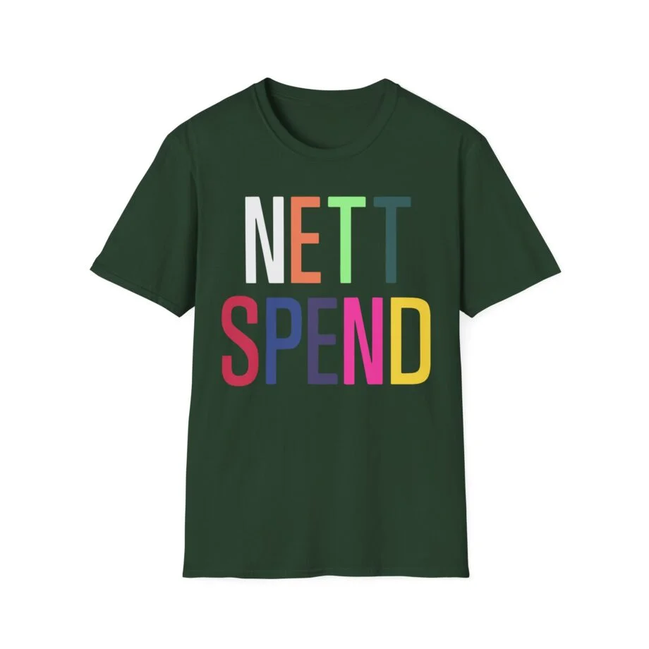 Nettspend Rainbow Unisex Softstyle T-Shirt