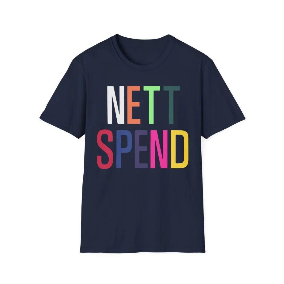 Nettspend Rainbow Unisex Softstyle T-Shirt