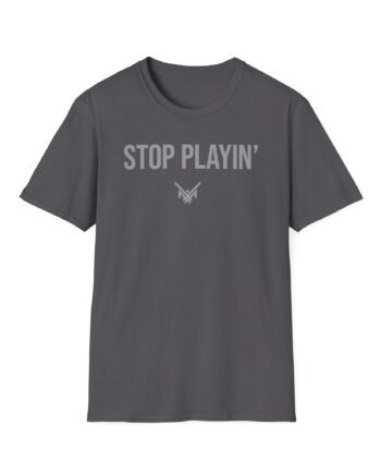 Maxx Crosby Stop Playin Unisex Softstyle T-Shirt