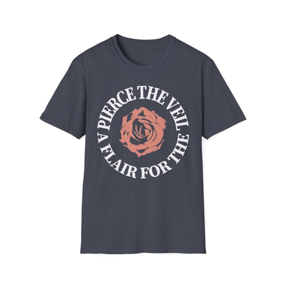 Pierce the Veil a Flair for the Dramatic Rose Unisex Softstyle T-Shirt