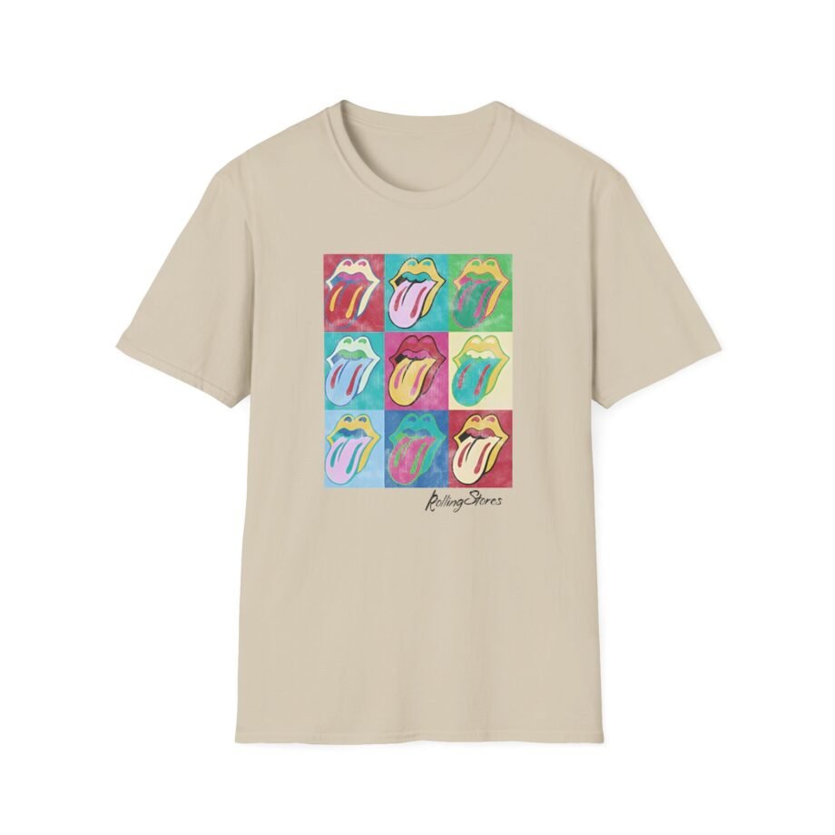 RS Pop Art Tongue Unisex Softstyle T-Shirt