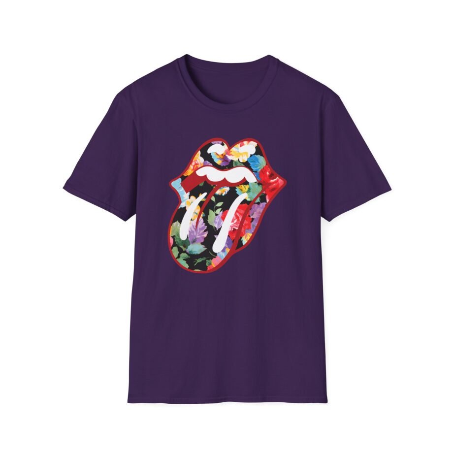 RS Floral Tongue Unisex Softstyle T-Shirt