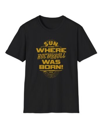 Sun Records Where Rock N Roll Was Born Unisex Softstyle T-Shirt
