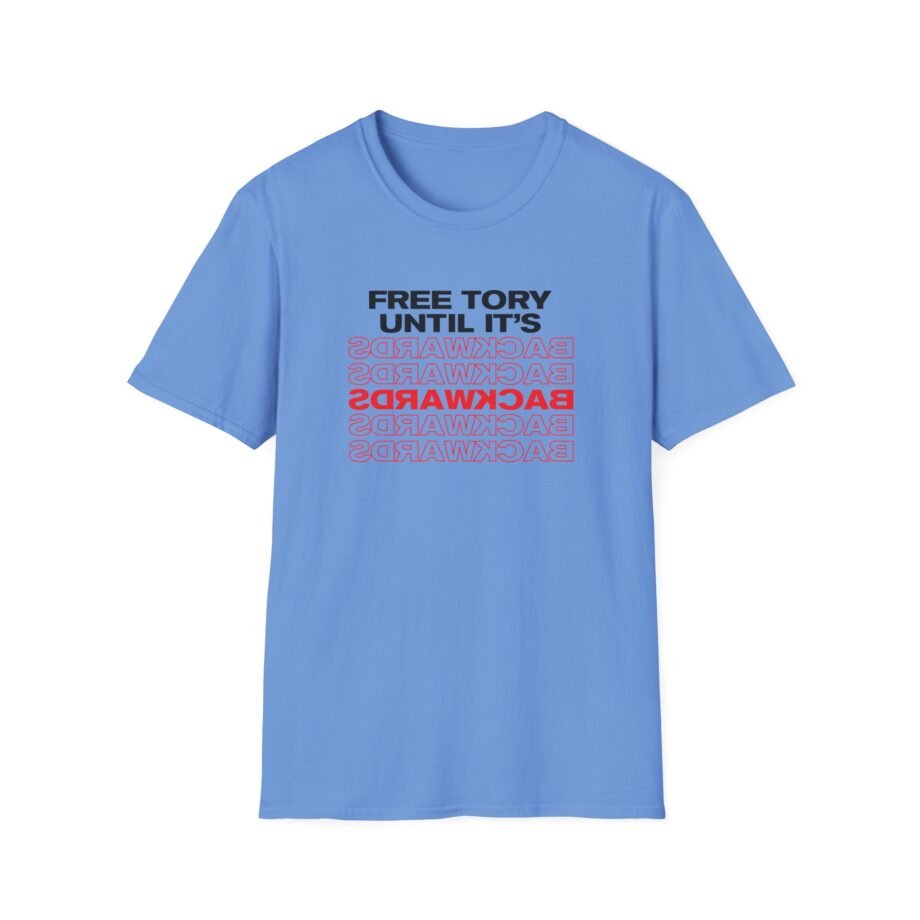 Tory Lanez Free Tory Backwards Unisex Softstyle T-Shirt