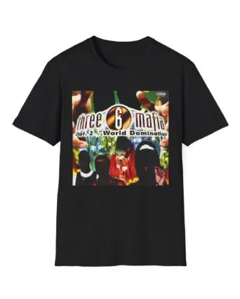 Three 6 Mafia Cover WD Unisex Softstyle T-Shirt