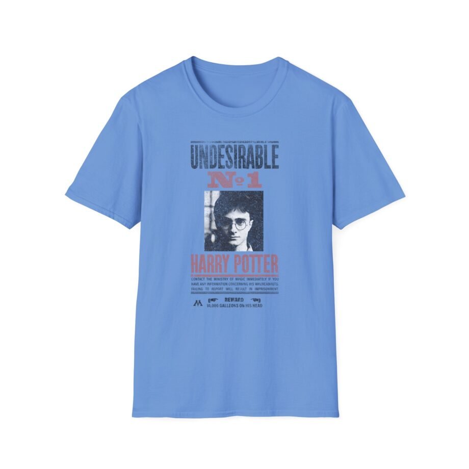 Harry Potter Undesirable No 1 Distressed Unisex Softstyle T-Shirt