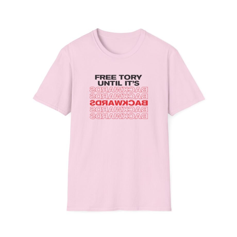Tory Lanez Free Tory Backwards Unisex Softstyle T-Shirt