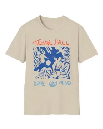 Trevor Hall Blue Sky Mind Birds Unisex Softstyle T-Shirt