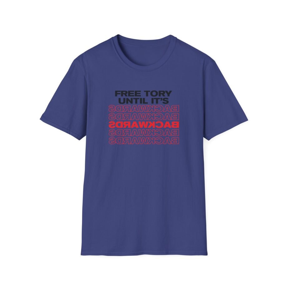 Tory Lanez Free Tory Backwards Unisex Softstyle T-Shirt